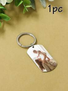 Photo Keychain With Text, Custom Mother'S Day Gift Key Chain For Mom, Personalized Picture Keychain Keepsake, Custom Keychain, Customized Name Memory Accessory, Keychains For Women, Customizable Photo Gift For Birthday Anniversary Everyday Carry - Style a - View 8