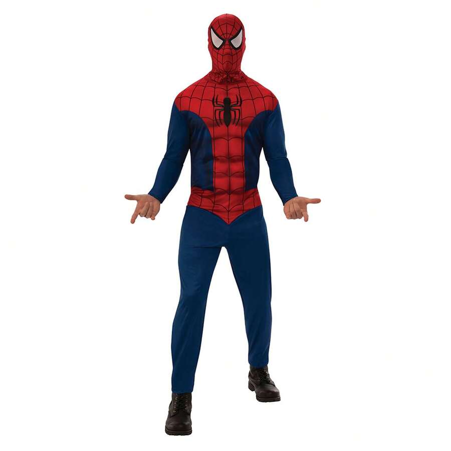KIWI Spiderman Costume - Officially Licensed Character Costume - Authentic Superhero Costume - Spiderman Costume - Perfect For Parties And Carnival - Easy To Put On And Take Off, Comfortable And Lightweight Fabric - 彩色 - 查看 1