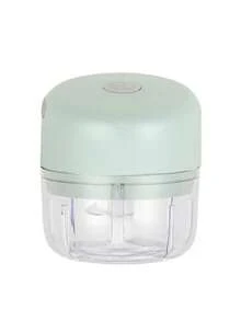 1 pieza Prensa de ajo eléctrica de 250ml, Picadora de ajo mini portátil, Trituradora de ajo eléctrica para el hogar, Machacador de ajo recargable por USB, Diseño compacto y pequeño, Herramienta de cocina práctica y conveniente - Blanco - Ver 14