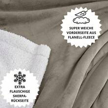 Bettdecken & Handtuchdecken - Taupe - Übersicht 11