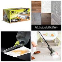 VACMOP Disposable Hard Floor Pad Refills, Compatible With VM252 & VM180, No-Touch Disposal, For Use On All Sealed Floors - Stone, Hardwood, Laminate & Tile, (32 Count Total), VMP32 - 32 硬地板墊 - 查看 2