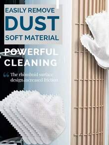 1/10/20/30 Pieces Non-Woven Fabric Microfiber Dust Cleaning Gloves - Multi-Functional Dry And Wet, Easily Dust, Suitable For Kitchen, Living Room, Bedroom, Car, Furniture And Window Cleaning - None - View 7