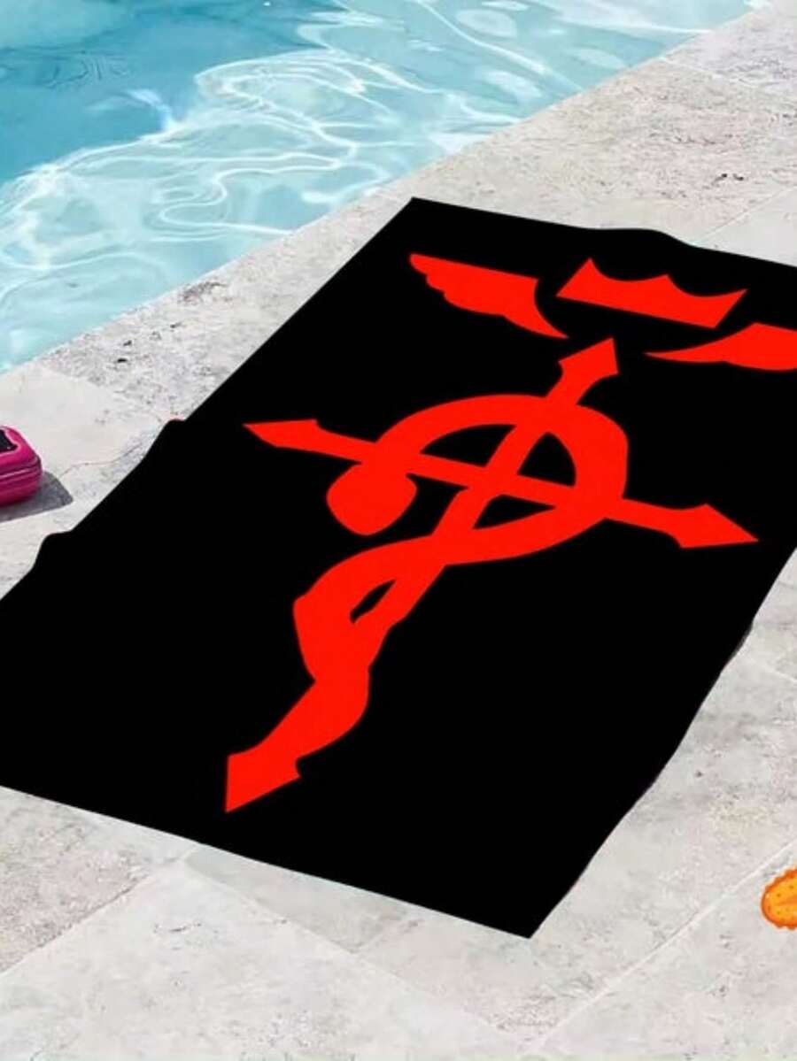 Custom Beach Towel  Anese Cotton Pool Towels. - Image Color - View 1