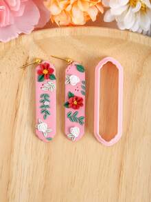 波西米亚风几何简约系列粘土切割器，用于耳环首饰制作的聚合物粘土切割器，粘土工具，聚合物粘土耗材，美术用品 - Clay Cutters - 查看 12