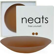 ¡RecomendadoNEATS Cubrepezones para Mujeres, Pétalos de Pecho de Silicona Reutilizables, Adhesivos e Invisibles¡Top de Temporada - Moca - Ver 9