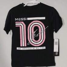 NWT Messis Little Boy Stretch Limo Short Sleeve Tee Size 5 Messis Collection - 黑色 - 查看 1