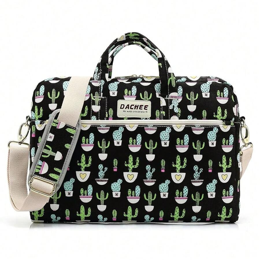 Laptop Shoulder Bag For 15 Inch/15.6 Inch Pro - BlackCactusShoulder13inch133inch - View 1
