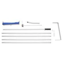 SHIOUCY 45*24cm Aluminum Roof Snow Rake, Adjustable Snow Removal Tool, Extendable Snow Rake - Roof Rake - View 4