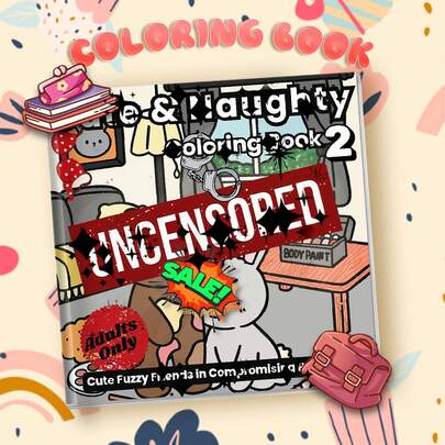 32 páginas - 165g, Lindo y travieso: Libro para colorear para adultos 2 - Sumérgete en el mundo artístico audaz y vívido de pequeños amigos esponjosos en varias escenas interesantes. Adecuado como artículos de papelería, útiles escolares, regalos para la temporada de bodas y el Día de la Madre.