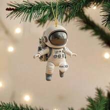 1 Astronaut Decoration - Space Exploration Theme Decoration, Sci-Fi  Toy | Car Ornament / Home Decor / Backpack Accessory / Keychain / Space Theme - 1pc - View 3