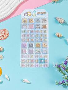 3D Cartoon Animal Cube Stickers - Cute DIY Decor For Smartphones, Computers And Tablets - Vibrant Colors, Adhesive, Smooth Surface For Paper And Glass. With Vivid Design And Smooth Surface, These Adorable Stickers Are Perfect For Decorating Your Computer. - Multicolor - View 6
