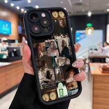 Anya Taylor-Joy en Gambito de Dama: un viaje visual. Esta elegante funda es compatible con Samsung, Apple, OPPO, , etc. Fabricada en TPU flexible, resistente a golpes y arañazos, ofrece una excelente protección contra caídas y un agarre cómodo. Es un regalo ideal para familiares, amigos y seres queridos, y una opción perfecta para festivales, fundas para iPhone, San Valentín y artículos de . - Negro - Ver 3