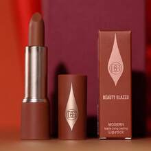 beauty glazed Set de Lápiz Labial Mate, Color Nude, Hidratante, de Larga Duración, Caja de Regalo Cosmético Resistente al Agua - #107 - Ver 8