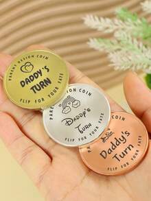 LICVIC Custom Decision Coin For Couples, Personalized Flip To Decide Coin With Text, Romantic Couple Gift Idea, Anniversary Or Birthday Gift, Fun Daily Choice Token, Unique Customized Keepsake, Fully Customizable Design, Valentines Gift, Gifts For Him - Style a - View 6