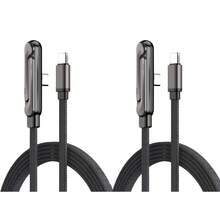 Tangle-Free Hot Item 240W Fast Charging Type-C To Type-C Stand Data Multi-Function Data Car Data Suitable For 17 To 15 Series Woven Dual Type-C Charging Port S25 Etc Birthday Gift Anniversary Gift - Google - View 2