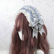 哥特萝莉发箍，白色天使翅膀蕾丝头饰，复洛克风格发箍，暗黑甜美可爱发饰，适合万圣节角色扮演、圣诞派对、情人节、送给女友的生日礼物、日常佩戴和拍照道具，轻萝莉风格必备单品，手工制作，适合萝莉、节日、圣诞节、万圣节、新年派对服装 - 彩色 - 查看 16