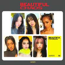 6 Peças Cartões Colecionáveis KATSEYE/Kpop/BEAUTIFUL CHAOS, Cartões Elegantes de Lembrança que Podem Ser Armazenados em Porta-cartões, Carteiras, Passaportes, Também Ótimos Adereços para Fotos de Viagem, Presente Perfeito para Amigos - Multicolorido - Visão 15