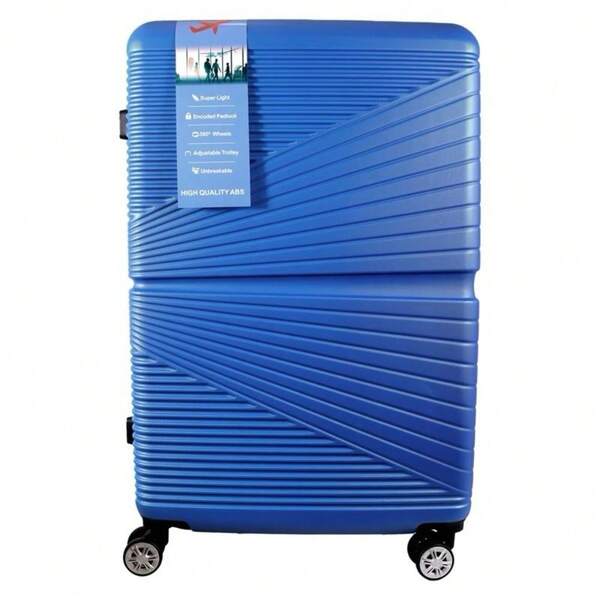 Hardshell ABS Suitcase 4 Wheels 360 Rotation TSA Lock Expandable Cabin Size