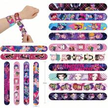 24pcs/Set KPOP Witch Cartoon Snap Bracelets, KPOP Party Supplies Anime Theme Party Favors Wedding Birthday Party Gifts (Random Styles) - Multicolor - View 7