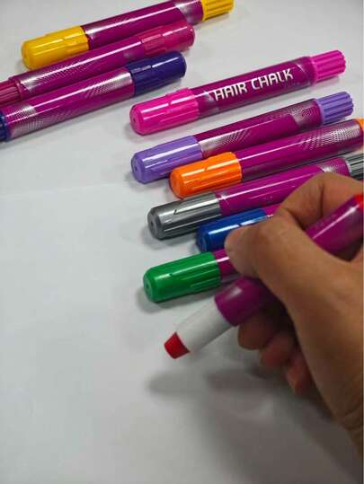 10colors Of Colorful Oil Pastel For Vivid Color Painting,Suitable For Painting On Papers And Most Of The Surface,Especially For Back School Drawing