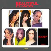 6 Peças Cartões Colecionáveis KATSEYE/Kpop/BEAUTIFUL CHAOS, Cartões Elegantes de Lembrança que Podem Ser Armazenados em Porta-cartões, Carteiras, Passaportes, Também Ótimos Adereços para Fotos de Viagem, Presente Perfeito para Amigos - Multicolorido - Visão 13