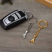 Bộ 2 móc khóa đôi dành cho cặp đôi, quà tặng tình bạn nhân ngày Valentine, đa năng cho bạn thân. - Nhiều màu - Xem 3