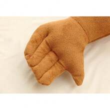 Pssopp Supportive Plush Pillow, Comfortable Body Shaped Pillows Great For Relaxation And Stress - Brown - View 8
