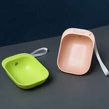 1pc Portable Pet Water Bottle For Dogs & Cats - 2-In-1 Outdoor Travel Dog Water Dispenser & Food Feeder - Leak-Proof Walking Drinking Bowl - Lightweight Puppy Water Cup & Accessories - 1L - View 5