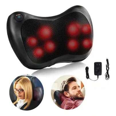 Almohada Masajeadora 3d  C/calor Para Cuello/espalda