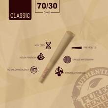 RAW Mini Dogwalker Pre-Rolled Cones 70\/30 Single Size - 20 Pack - Slow Burning - Rolling Papers - Shorter Than 1 1\/4 - Special Edition - MàuA - Xem 4