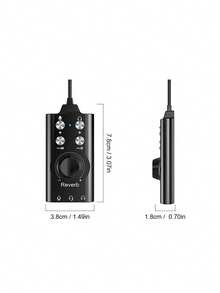 2-In-1 External Sound Card, 7.1 Computer Voice Changer, Phone/Computer Call Voice Chat Male To Female Diva Lolita Voice For Singing, Gaming, Plug And Play External Stereo Sound Card, Compatible With PS4//PC/Laptop// Galaxy, 48KHz High-Resolution DAC Audio Converter - Black - View 11