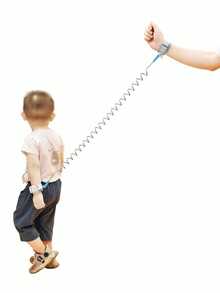 1/2pcs Upgraded Anti-Lost Baby Leash Bracelet With Key Lock, Retractable Child Wrist Link - 2 cái - Xem 4