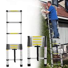 Aluminum Telescopic Ladder, Folding Ladder, Double Ladder, Sliding Ladder, Multi-Purpose Ladder, Ladder, Single Ladder, Aluminum Ladder - 2.6 M - View 1