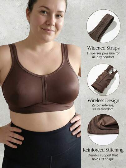 支撑型文胸、柔软文胸、无缝文胸、透气文胸、无钢圈文胸、全罩杯文胸