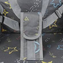 Booster Seat, High Chair For Babies, Table Seat, Chair Cushion, Child Seat, Baby Seat, Seat Cushion, Chair With Adjustable Belt, Booster Seat - Grey - View 4
