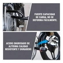TendenciaPar Slider Moto Universal Defensa Caída Reforzada AceroCalidad premium - 1 - Ver 7