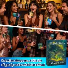 50张/盒森林主题趣味棋盘游戏卡牌，派对休闲娱乐卡牌套装 - 綠色 - 查看 5