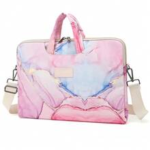 DACHEE Laptop Shoulder Bag For 15 Inch/15.6 Inch  Pro - PinkMarbleShoulder15inch156inch - View 1