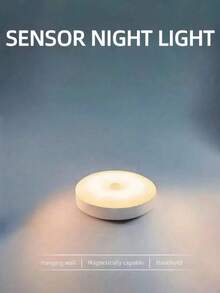 6/3/1 Pcs Warm White/Cool White Motion Sensor Night Light - Dimmable, Auto On/Off, Ideal For Bedside, Stairs, Under Cabinet, Closet And Bedroom Nightlight - White - View 15