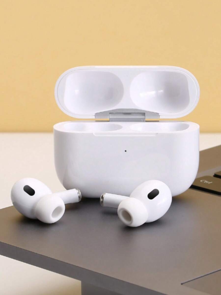 无线耳塞，蓝牙耳机，无线耳麦 - 蓝牙5.3，立体声降噪，高清音频，超长续航 - 适用于音乐、健身、旅行、通勤，兼容智能设备 - 白色 - 查看 1