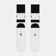 Jordan 1 Pair U J ED PLY CRW Unisex Mid-Calf Socks IF3509-100 - Black and White - View 3