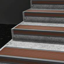 25 m / 82 pies Negro/ Gris/ Café Moldura para bordes de escaleras Autoadhesiva Moldura para bordes de escaleras Protector de goma antideslizante Despegar y pegar Borde antideslizante para uso en interiores y exteriores, protector de bordes de escaleras 82 pies PVC Antideslizante Anticolisión Autoadhesivo Moldura para bordes de escaleras en forma de L para interiores y exteriores - Estructura 3D en forma de L, corte DIY - Adecuado para escaleras residenciales, escalones de villas, peldaños de balcones, rampas de garaje, habitaciones de personas mayores, habitaciones de niños pequeños, guarderías, escuelas, edificios de oficinas, Traducción realizada con la versión gratuita del traductor DeepL.com - Café - Ver 8