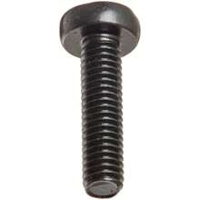 Small Parts 503482 Steel Pan Head Machine Screw, Black Oxide Finish, Meets DIN 7985, #1  Drive, M2.5-0.45 Thread Size, 10 Mm Length, Fully Threaded, Import (Pack Of 100) - / - 查看 2