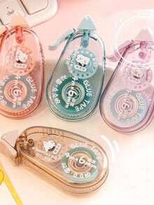 双面胶带，无酸，永久性胶带卷，胶带座，适用于手工制作和剪贴簿，成人装饰用品 - 彩色 - 查看 5