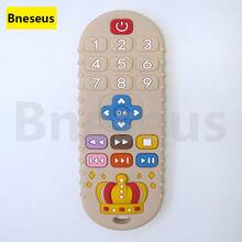 Bneseus 1pc Silicone Teething Toy, Crown Shaped Baby Chewing Toy, Anti-Swallowing Wide Design, Cartoon Remote Control Crown Theme, Suitable For 6-24 Months Boys And Girls, Holiday Gift, Ramadan And Eid Gift - Jewel Crown - View 9