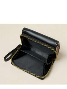 New Compact Wallet & Card Holder 2-In-1 Zipper Trifold Organizer - Multicolor - View 4