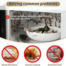 Silicone Microwave Splash Guard,Space-Saving Design, Easy To Clean And Store, Heat Resistant, Perfect For Reheating Food, Fits Most Standard Size Plates And Bowls. Food And Fruit Drain Microwave Cover, Microwave Food Cover, Microwave Plate Cover, Microwave Lid, Kitchen Supplies, Kitchen Utensils, Wedding Decor, - Nhiều màu - Xem 8