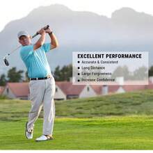 Iron Club Adult Men Women - Upgraded Training Grip Iron Beginners, 37 Inch - Plateado black - Ver 6