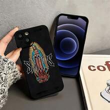 Estuche para teléfono con diseño gráfico de Saints compatible con Samsung  17,  16 Pro Max,  15 Pro Max,  13 y  12. Fabricado en material TPU, elegante y de primera calidad, resistente al agua, a los golpes y a los arañazos. Un regalo perfecto para familiares, amigos, seres queridos, novios, novias y aniversarios. - Negro - Ver 4