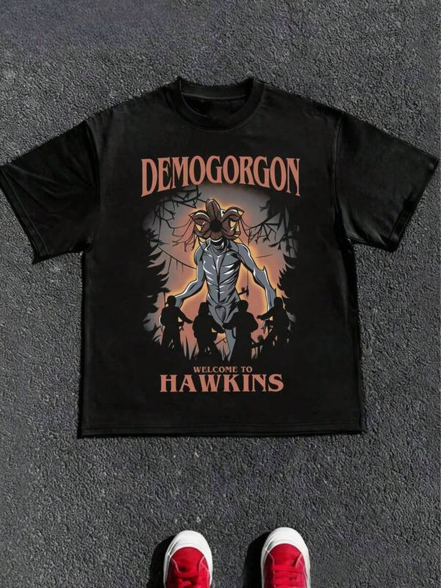 Men Outdoor Tees & Tanks - Black - View 1